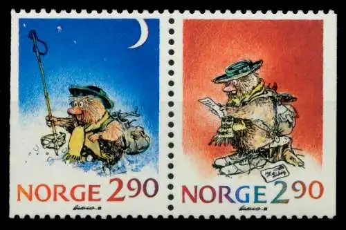 NORWEGEN Nr W21 postfrisch MH 911B4E