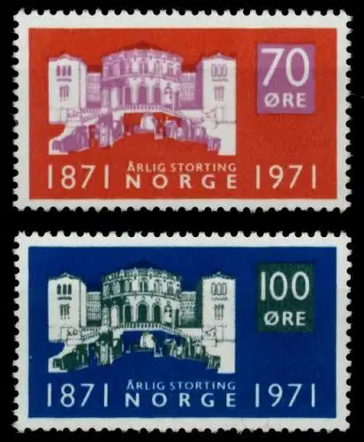 NORWEGEN Nr 621-622 postfrisch S034E1A