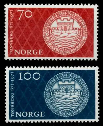 NORWEGEN Nr 619-620 postfrisch S034E02