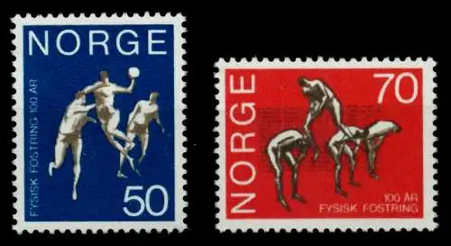 NORWEGEN Nr 617-618 postfrisch S034DE6
