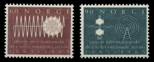 NORWEGEN Nr 526-527 postfrisch S034FFE