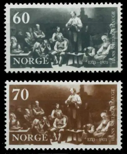 NORWEGEN Nr 625-626 postfrisch S034E5A
