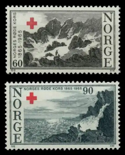 NORWEGEN Nr 530-531 postfrisch 91608E