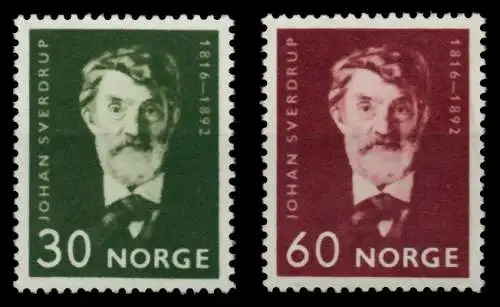 NORWEGEN Nr 545-546 postfrisch S034F1A