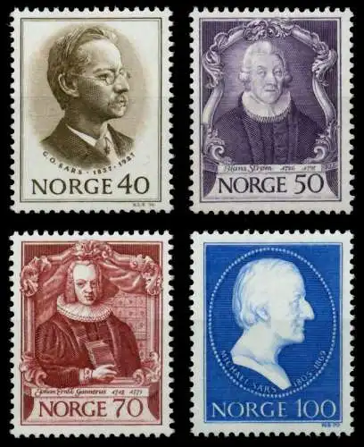 NORWEGEN Nr 613-616 postfrisch S035102