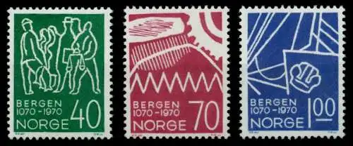 NORWEGEN Nr 608-610 postfrisch S035096