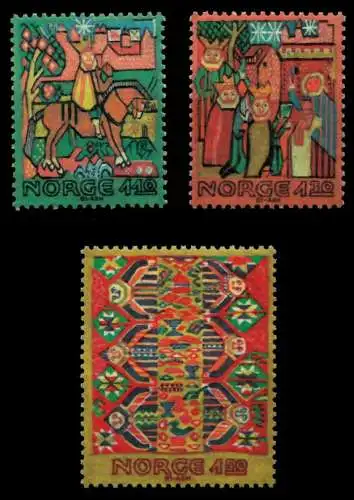 NORWEGEN Nr 850-852 postfrisch S0363E2