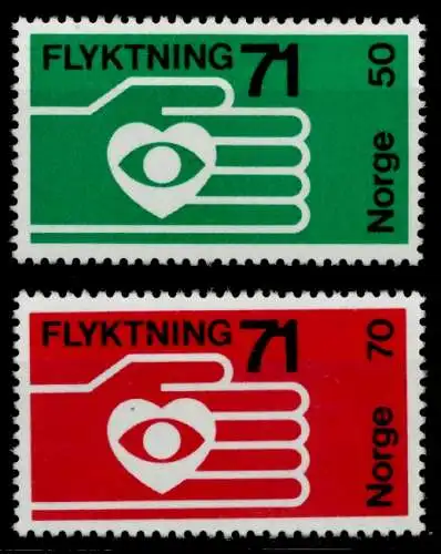 NORWEGEN Nr 623-624 postfrisch S03662E