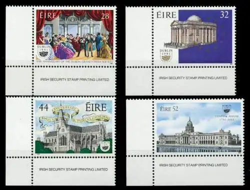 IRLAND Nr 755-758 postfrisch ECKE-ULI 91A06E