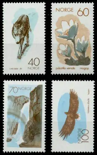 NORWEGEN 1970 Nr 602-605 postfrisch S03741E