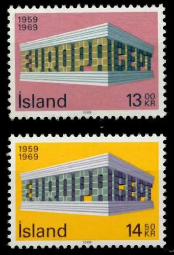 ISLAND Nr 428-429 postfrisch 91A2E2