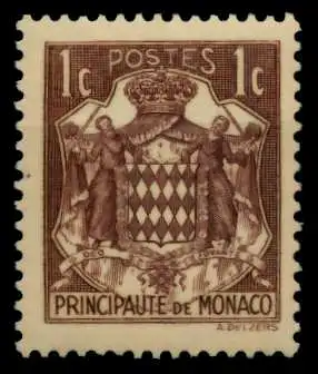 MONACO 1937 Nr 143 ungebraucht 91E8EA