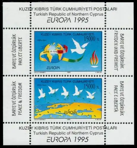 TÜRKISCH-ZYPERN Block 14 postfrisch 91EA66