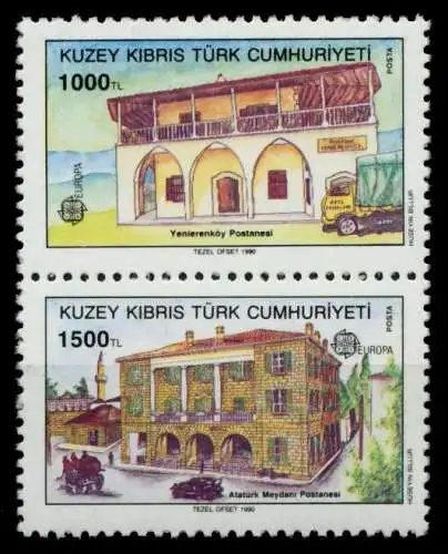 TÜRKISCH-ZYPERN ZUSAMMENDRUCKE Nr 273+274 postfrisch SE 91EA8E