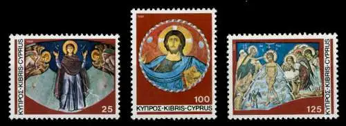 ZYPERN Nr 561-563 postfrisch S03B1BE