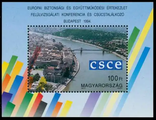 UNGARN Block 232 postfrisch 9227A2