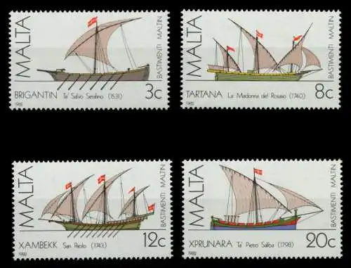 MALTA Nr 669-672 postfrisch 9252B2