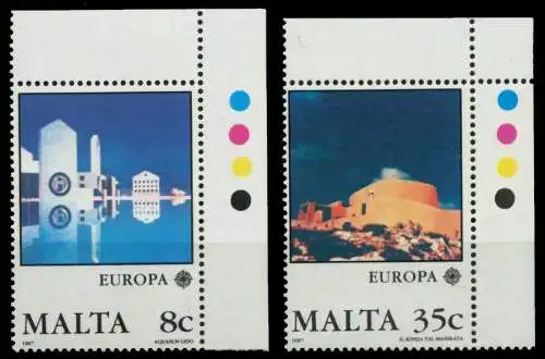 MALTA Nr 766-767 postfrisch ECKE-ORE 9252BA