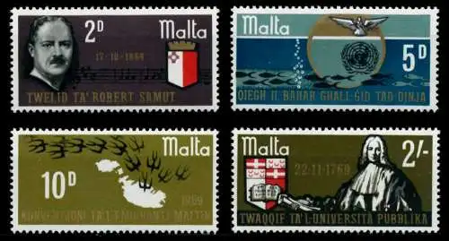 MALTA Nr 389-392 postfrisch 9252BE