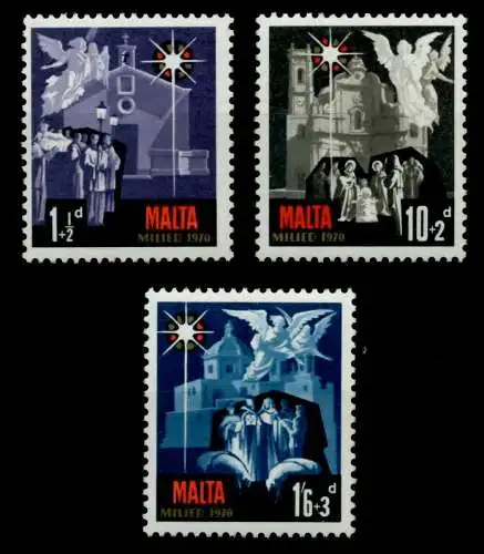 MALTA Nr 417-419 postfrisch 92531E