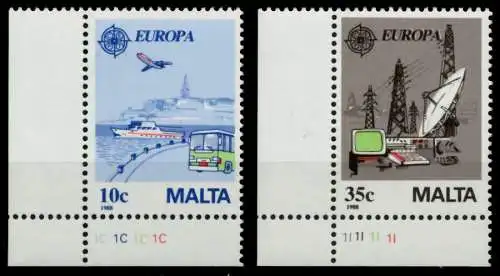 MALTA Nr 794-795 postfrisch ECKE-ULI 925342