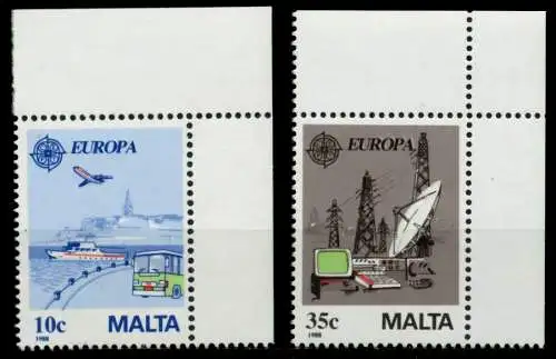 MALTA Nr 794-795 postfrisch ECKE-ORE 925372