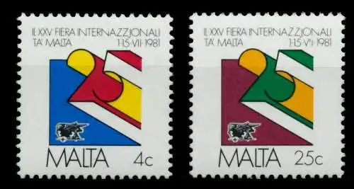 MALTA Nr 630-631 postfrisch 9253D6