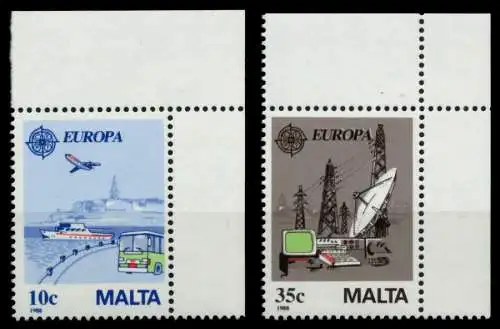 MALTA Nr 794-795 postfrisch ECKE-ORE 9253EA