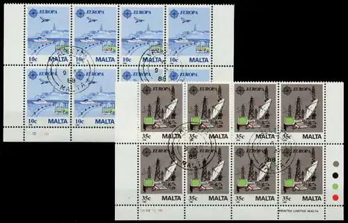 MALTA Nr 794-795 zentrisch gestempelt 92544E