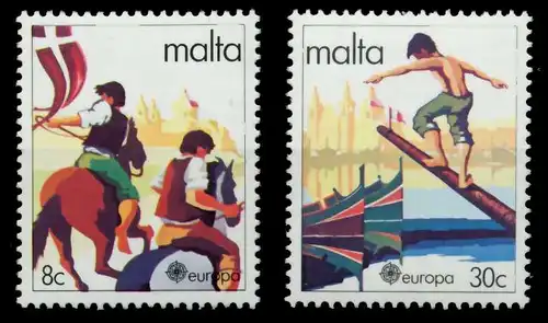 MALTA Nr 628-629 postfrisch 925456