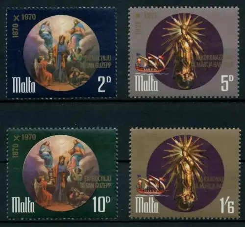 MALTA Nr 425-428 postfrisch 9254AA