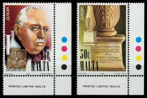 MALTA 1994 Nr 926-927 postfrisch ECKE-URE 9254E6