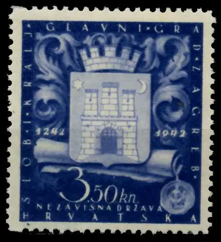 KROATIEN Nr 97 ungebraucht 9256A2