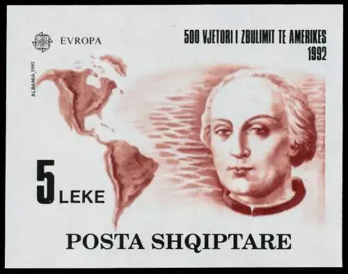 ALBANIEN Block 97 postfrisch 9257EE