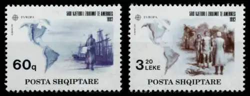 ALBANIEN Nr 2510-2511 postfrisch S03E47E