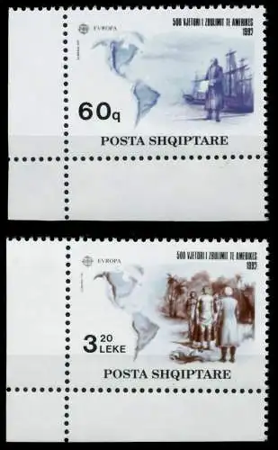 ALBANIEN Nr 2510-2511 postfrisch ECKE-ULI 92587A