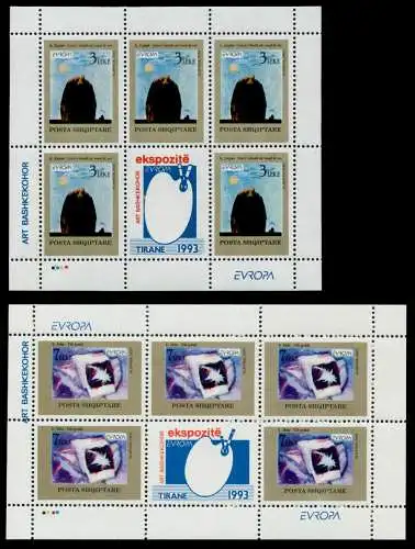 ALBANIEN Nr 2529KB-2530KB postfrisch KLEINBG S03E15A