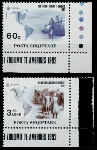 ALBANIEN Nr 2510-2511 postfrisch ECKE-URE 9259D6