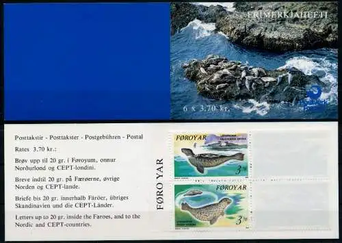 FÄRÖER MARKENHEFT Nr MH 5 postfrisch S03E55A
