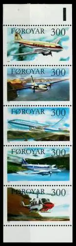 FÄRÖER HEFTCHENBLATT Nr HB 3 postfrisch MH 92A276