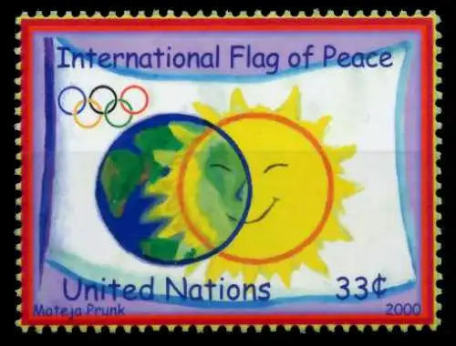 UNO NEW YORK Nr 845 postfrisch 92A356