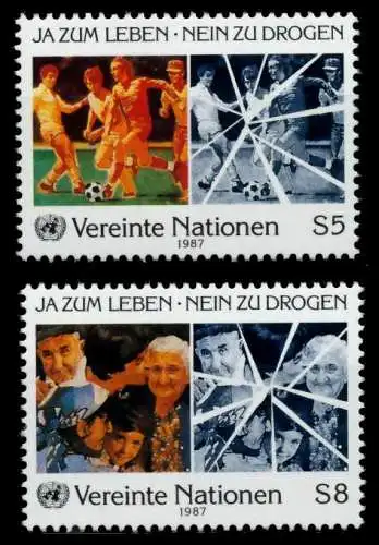 UNO WIEN Nr 71-72 postfrisch 92A362