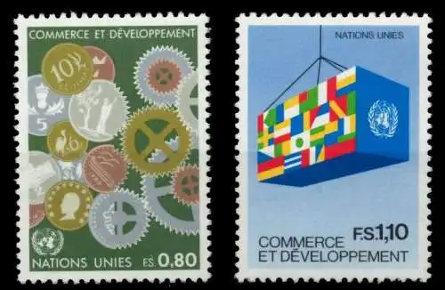 UNO GENF Nr 115-116 postfrisch S03F9C2