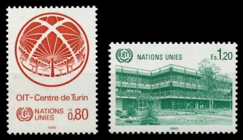 UNO GENF Nr 127-128 postfrisch S03FA0A