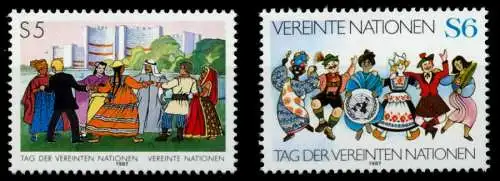 UNO WIEN Nr 75-76 postfrisch 92A4F2