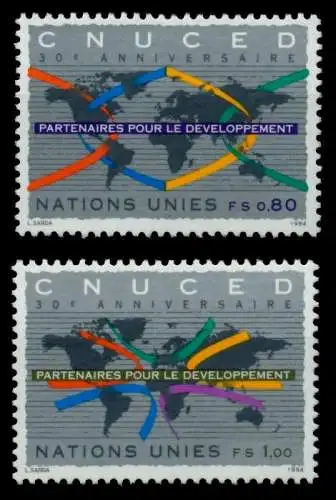 UNO GENF Nr 259-260 postfrisch 92A516