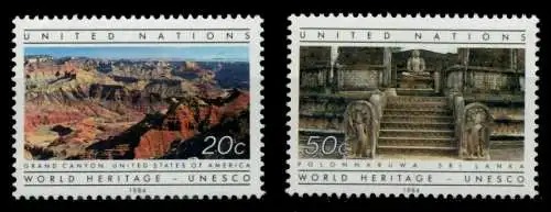 UNO NEW YORK Nr 444-445 postfrisch 92A6D2