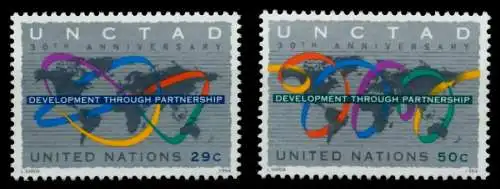 UNO NEW YORK Nr 677-678 postfrisch 92A6EA