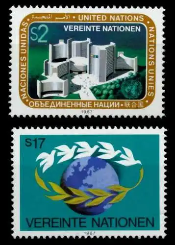 UNO WIEN Nr 73-74 postfrisch 92A712