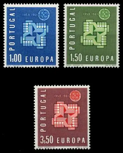 PORTUGAL 1961 Nr 907-909 postfrisch S03FE9E